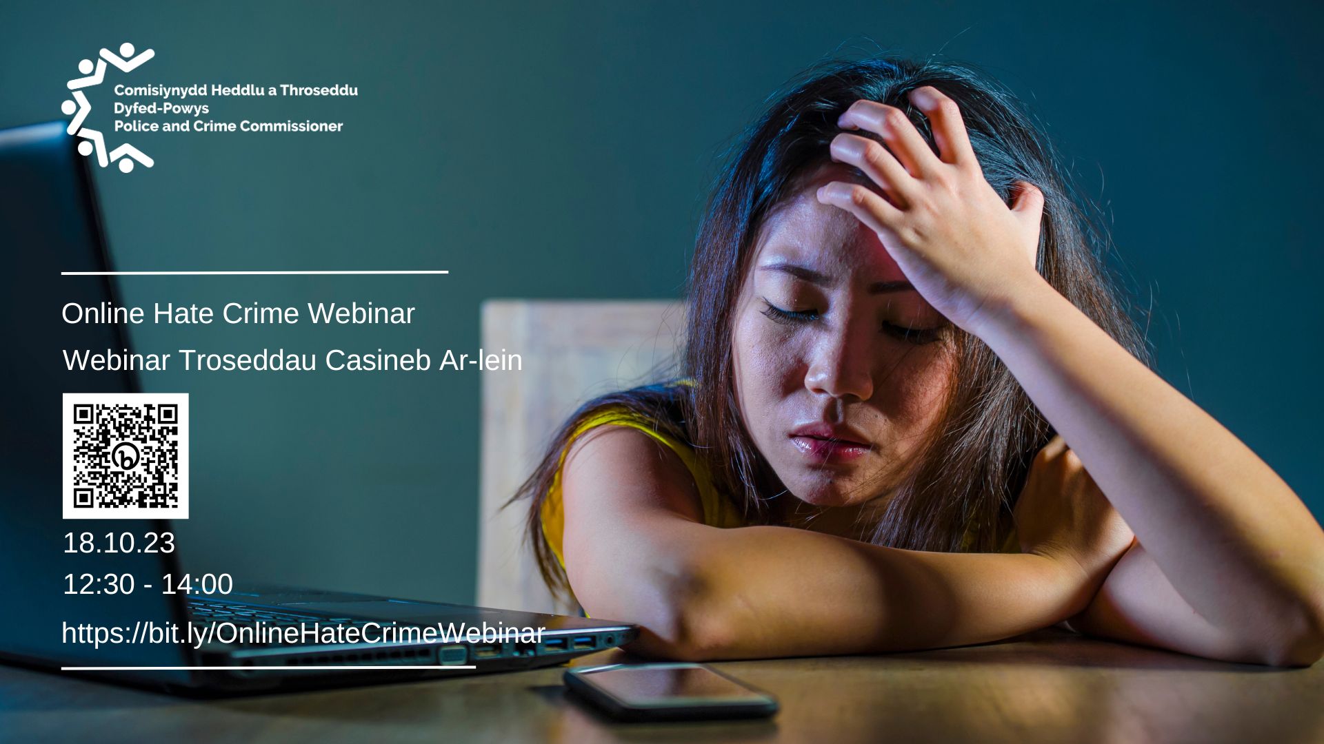 COMISIYNYDD HEDDLU A THROSEDDU I GYNNAL TRAFODAETH AR YR HERIAU CYMHLETH A WYNEBIR WRTH YMCHWILIO I ADRODDIADAU O DROSEDDAU CASINEB AR-LEIN